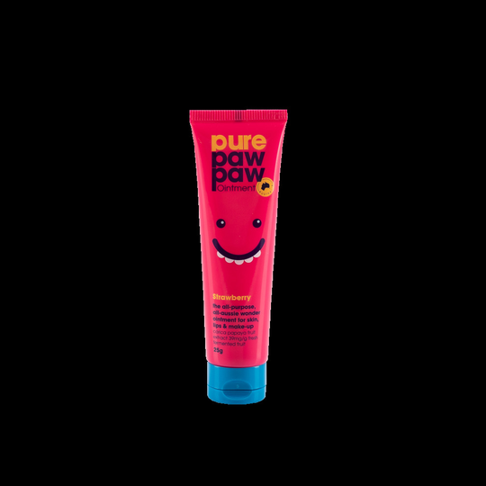 (25g, Strawberry) Pure Paw Paw Australian Ointment Lip Balm