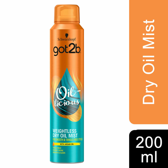 Got2b Oil-licious Dry Oil Mist 200ml