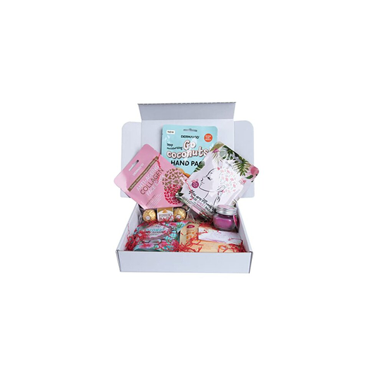 Pamper SPA Gift Set for Women - Head-to-Toe Treatment for HER, FACE MASK, Foot Pack, Hair MASK, Foot Pack, Body Scrub, Gift Set for HER, Mothers