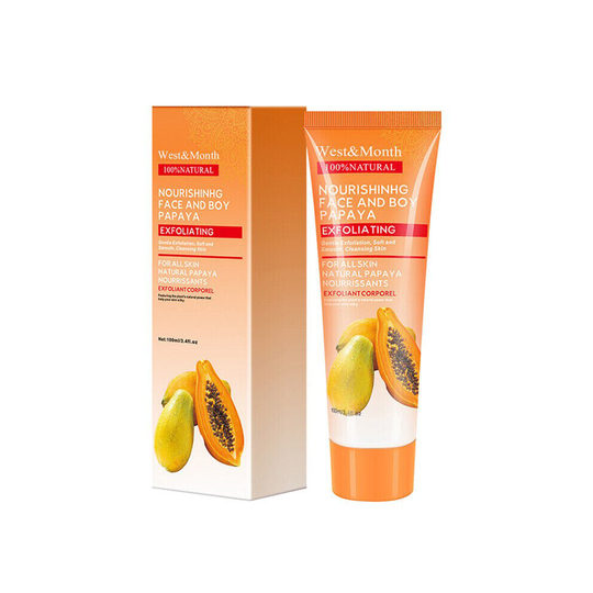 Papaya Deep Exfoliating Body Peelng Gel Facial Whitening Moisturizing