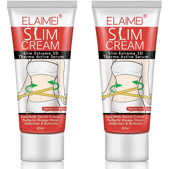 2 Pack Hot Cream, Body Fat Burning Cream, Cellulite Removal Cream, Weight Losing Cream, Anti-Cellulite Slim Massage Cream, Slim Cream for Shaping