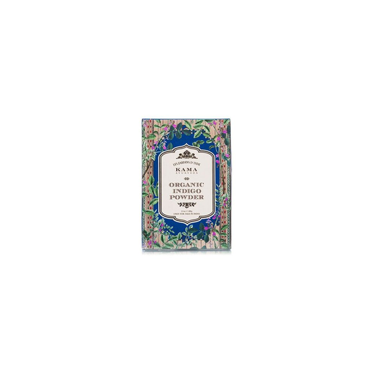 Kama Ayurveda ORGANIC INDIGO POWDER 100 GM BY INDIANMEDICALSTORE