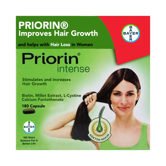 (2 Month Supply (120 Tablets)) PRIORIN HAIR FOOD CAPSULES, HAIR LOSS REGROWTH IN WOMEN, EXP 23
