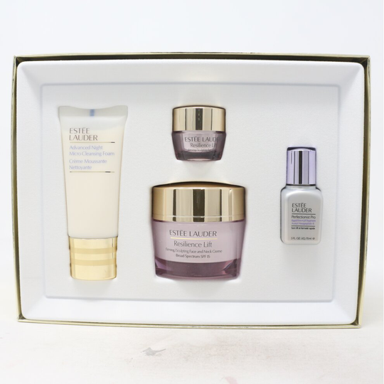 Estee Lauder Lift + Firm For Radiant, Youthful-Looking Skin 4 Pcs Set New