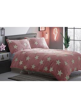 Silentnight Glow In The Dark Duvet Set - Rose