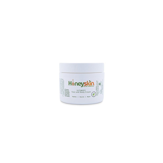 Ultimate Face & Body Cream - with Manuka Honey & Aloe Vera - Eczema & Psoriasis Treatment (2 oz)