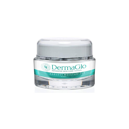 Derma Glo- Advanced Skincare- Ageless Moisturizer- Deeply Hydrate Day & Night Facial Moisturizer- Minimize Wrinkles and Aging 1oz/30ml