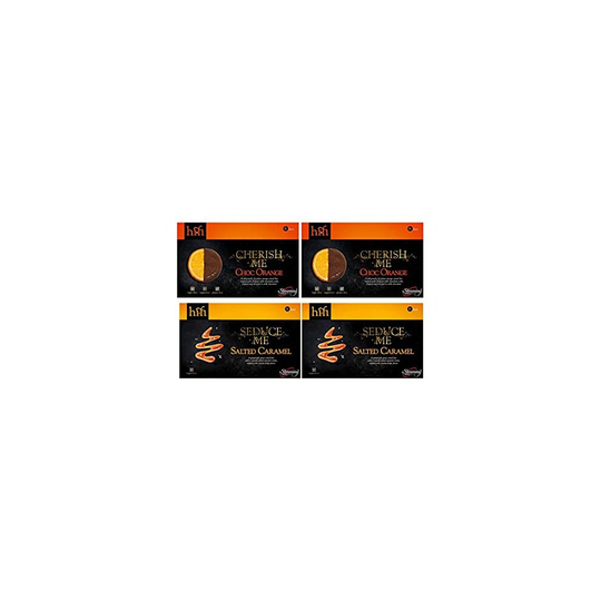 Slimming World Bars Salted Caramel Hifi Bars x2 Packs, Chocolate Orange x2 Packs, Slimming World Snack Bars 2 Flavour Bundle, Each Pack Cont