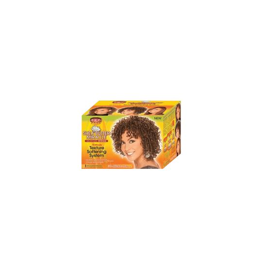 African Pride Shea Butter Miracle Texture Softening Elongating System