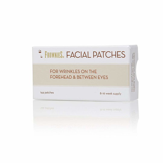 Frownies Forehead & Between Eyes 144 Facial Patches- Natural Wrinkle Reducer