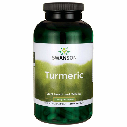 Swanson Turmeric 720mg, 240 Capsules