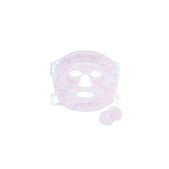 Cooling face mask & Eye Pads - Cool Gel Face Pack - Hot/Cold therapy Sinusitis Treatment - Soothing Ice Relaxation Decongestant - Migraine | Infl