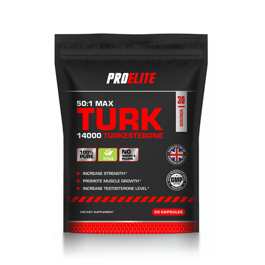 (30 Capsules) Turkesterone 14000mg Testosterone Libido Recovery