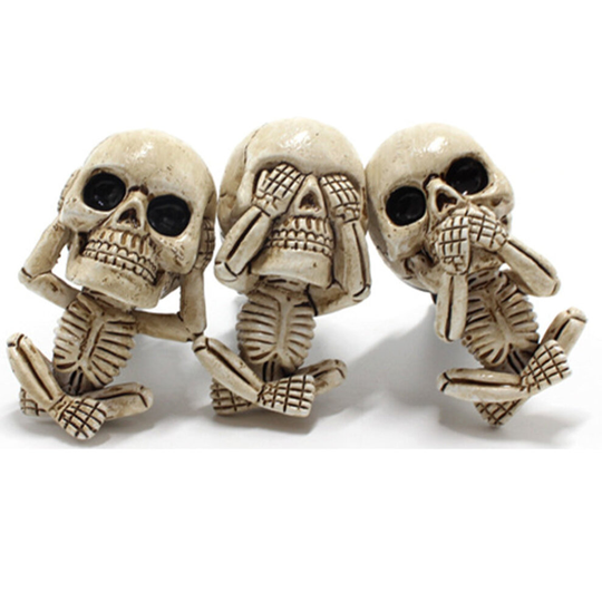 Cute Skull Air Freshener Vent Clip Aromatherapy Resin Car Perfume Diffuser