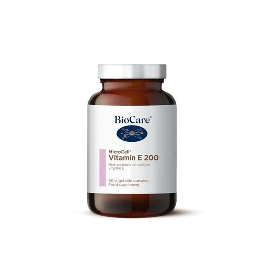 BioCare MicroCell® Vitamin E 200iu, 60 Capsules