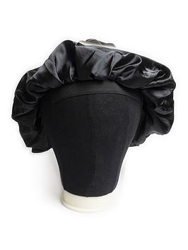 Easilocks Satin comfort Bonnet, Silver, Women