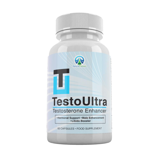 Testo Ultra Natural Male Enhancement 60 Capsules - NaturalPhenom