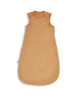 The Little Green Sheep Organic Baby Sleeping Bag 1.0 Tog - Honey Rice, 6-18 Months