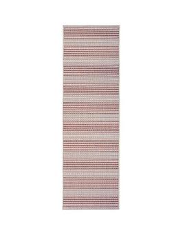 Ocean Ombre Indoor Outdoor Flat Weave Runner