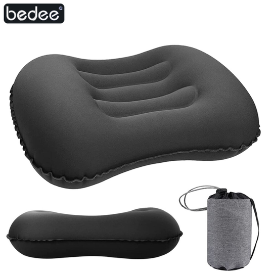 Foldable Inflatable Pillow, Camping Sleep Pillow Travel Hiking Pillow