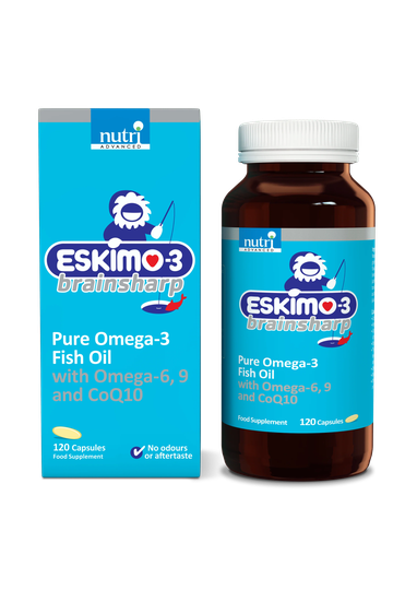 Eskimo-3 Brainsharp Capsules, 120 Capsules