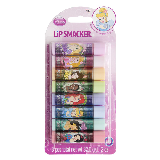 Lip Smacker Disney Princess Lip Balms Pack of 8