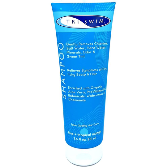 TRISWIM Moisturizing Chlorine Removing Shampoo For Swimmers Lime Mango (251ml)