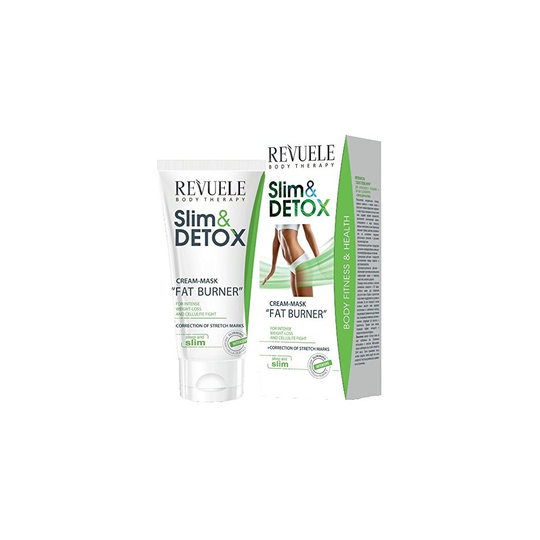 Revuele Slim & Detox Cream Mask Fat Burner 200ml Weight Loss & Anti-Cellulite