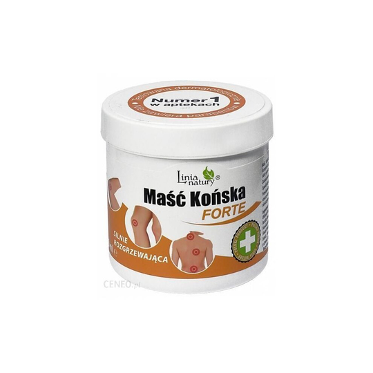 MASC KONSKA FORTE Strongly Warming NATURAL LINE 250ml gel