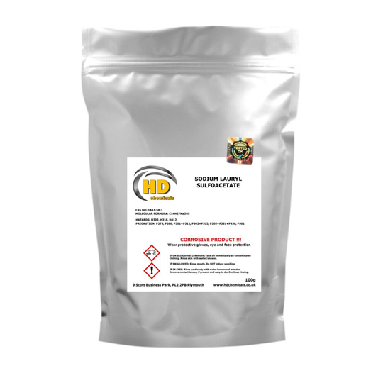 (100g) Sodium Lauryl Sulfoacetate Natural Surfactant Foaming Agent