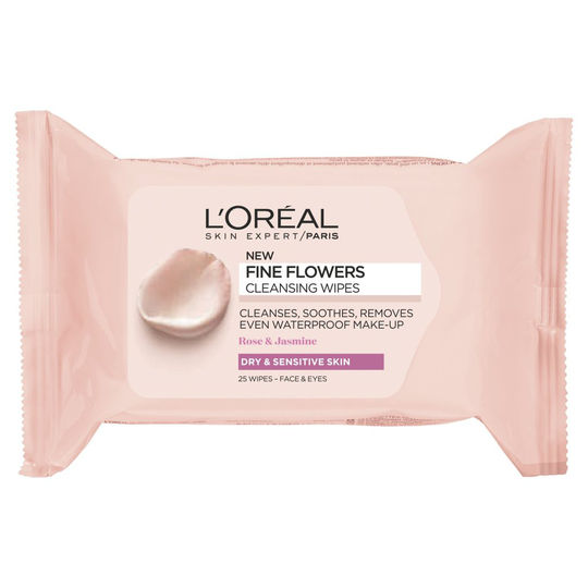 L'Oréal Fine Flowers Dry to Sensitive Cleansing Wipes