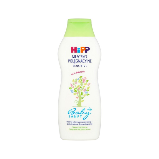 HIPP BABY Body milk sensitive 350ml Mleczko pielęgnacyjne 350ml