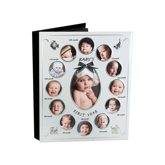 Celebrations Baby`s First Year Collage Photo Album