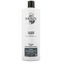 Nioxin 3D Care System System 2 Step 1 Cleanser Shampoo: For Natural Hair With Progressed Thinning 1000ml