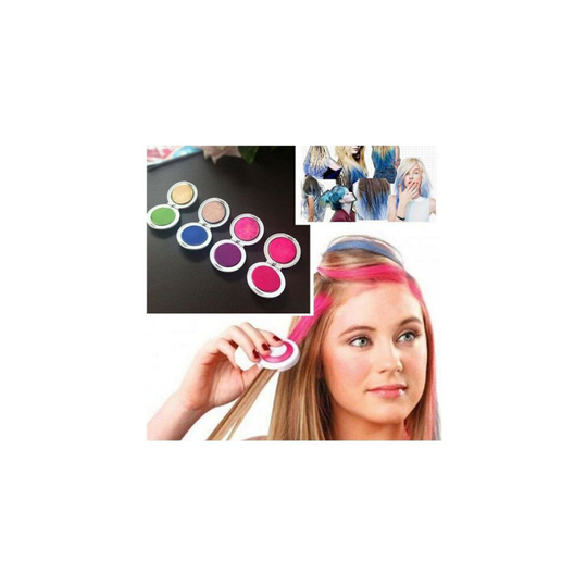 Temporary Hair Special Chalk Dye Pastels Salon Kit 4 Colors Non-toxic DIY