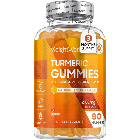 Turmeric 90 Gummies 2100mg for Joints, Bones, Heart , Antioxidants