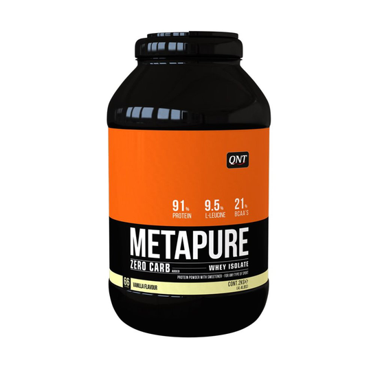 QNT Metapure Zero Carb 2000 g Vanilla Lean Muscle Growth Shake Powder