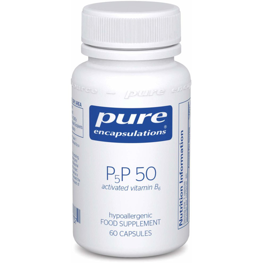 Pure Encapsulations - P5P 50 - Activated Vitamin B6-60 Capsules