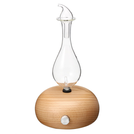 Glass Reservoir Nebulizing Aromatherapy Diffuser, LED Light Aroma Humidifier|Humidifiers