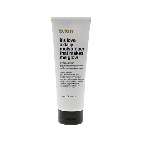 B.tan it's love. a daily moisturiser that makes me glow