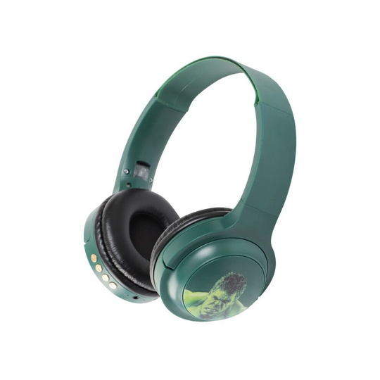 (Hulk) Spiderman Iron Man Headset Wireless Bluetooth Headphone with Mic
