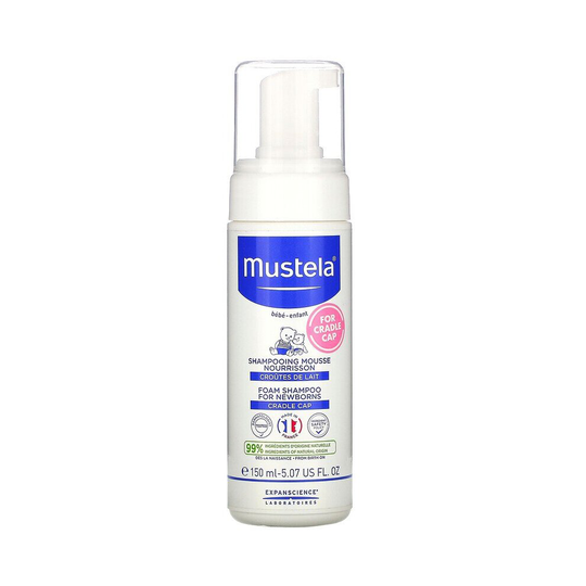 Mustela, Foam Shampoo for Newborns, 5.07 fl oz (150 ml)