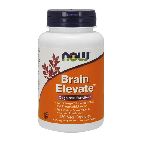 NOW Foods Brain Elevate, 120 vcaps
