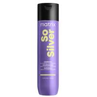 Matrix Total Results Color Obsessed So Silver Shampoo to Neutralize Yellow Tone in Blonde Hair 300ml