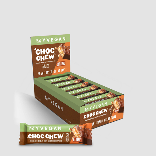 Vegan Choc Chew (18 Pack) - Caramel