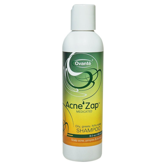 Acne Zap - Shampoo for Scalp Acne - Clear Scalp from Acne, Zits and Pimples 6.0 oz