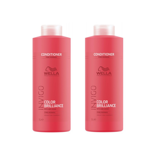 Wella INVIGO Color Brilliance Vibrant Color Fine/Normal Conditioner 1000ml x2