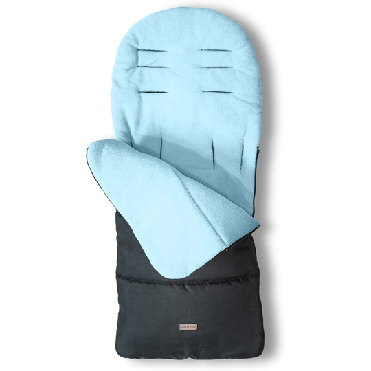 (Blue) Universal Baby Footmuff - Sleeping Bag for Buggy