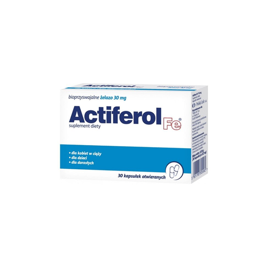 ACTIFEROL FE iron 30mg - 30capsules