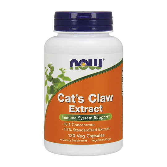 NOW Foods Cat's Claw Extract, 120 vcaps